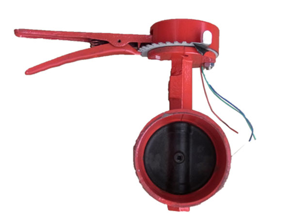 XD81X-1.6手柄溝槽蝶(die)閥