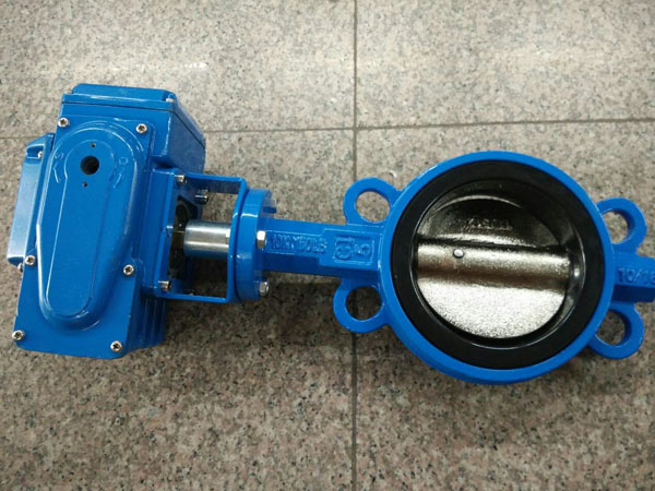 電(diàn)動對夾蝶閥